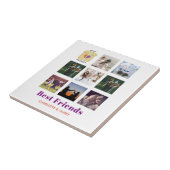 BFFフォトコラージギフトピーナッツバターゼリーサンド タイル (側面)