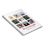 BFFフォトコラージギフトピーナッツバターゼリーサンド ノートブック (右側)