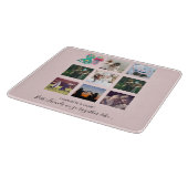 BFFフォトコラージクラゲタコカスタムギフト カッティングボード (角)