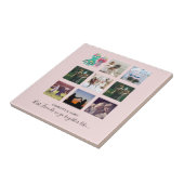 BFFフォトコラージクラゲタコカスタムギフト タイル (側面)