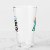 BFFフォトコラージクラゲタコカスタムギフト タンブラーグラス (左)