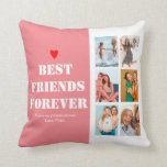 BFFフォトコラージュ最高のフレンド誕生日ギフトカスタム クッション<br><div class="desc">BFFフォトコラージュ最高のフレンド誕生日ギフトカスタム</div>