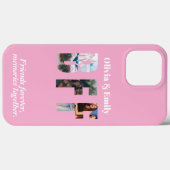BFFフォトコラージュiPhoneケース - 友達へのギフト Case-Mate iPhoneケース (裏面 (横))