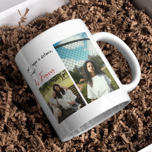 BFFフォーフォトフレンズパーソナライズされたフ最高のォーフーズ コーヒーマグカップ