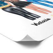 BFFフレンズ最高のフォーエバーウォールアート ポスター (角)