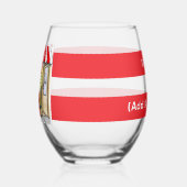 BFFフレンド最高のフォーエバーワインカフェガラストンブラー ステムなしワイングラス (左)