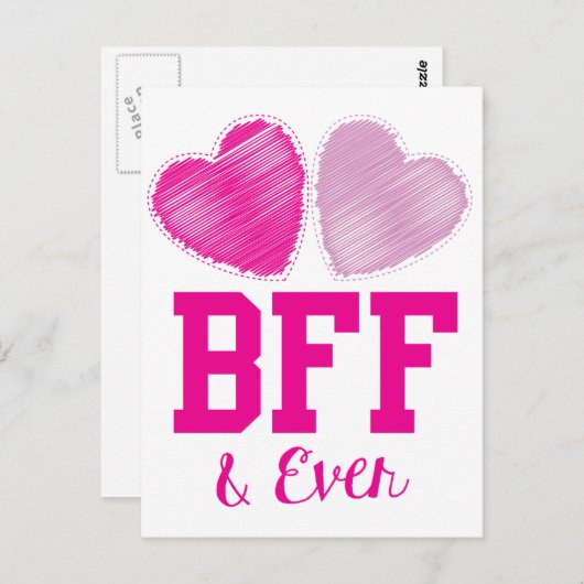 BFFフレ最高のンズフォーエバー ポストカード (正面/裏面)