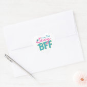 BFFプリント ハートシール (封筒)