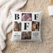 BFFベスティーズ写真白黒 クッション (ブランケット)