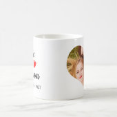 BFFベスティーズ最高のギフト友パーソナライズされた人写真 コーヒーマグカップ (中央)