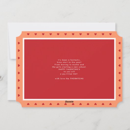 BFFモダンバレンタインハートフレーム教室の写真 シーズンカード (裏面)