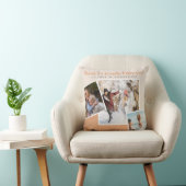 BFF写真モダンコラージギフトピーチパーソナライズされたー クッション (椅子)