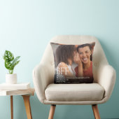 BFF友最高の人写真の定義モダンおもしろい クッション (椅子)