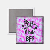 BFF磁パーソナライズされた石 マグネット (正面/裏面)