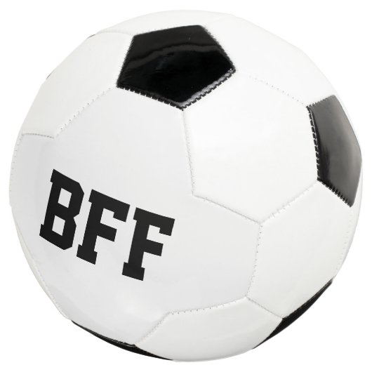 BFF、ずっと一緒のサッカー・ボール 黒と白 サッカーボール (3/4)