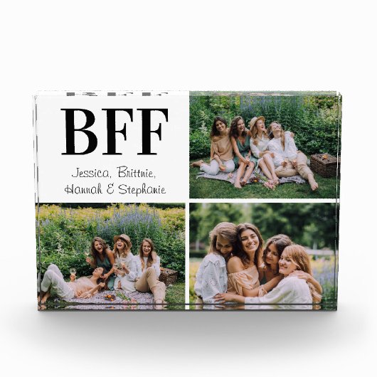 BFF オリジナル コラージュ フォトブロック (正面)