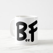 BFF コーヒーマグカップ (正面左)