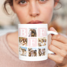 BFF フォト コラージュ フレンドシップ マグ