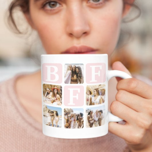 BFF フォト コラージュ フレンドシップ マグ