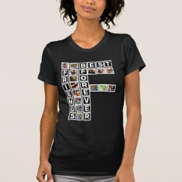 BFF ベストフレンド フォーエバー 15枚フォトコラージュテンプレート Tシャツ