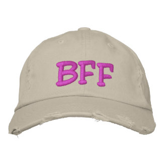 BFF ベストフレンド 刺繍入りキャップ