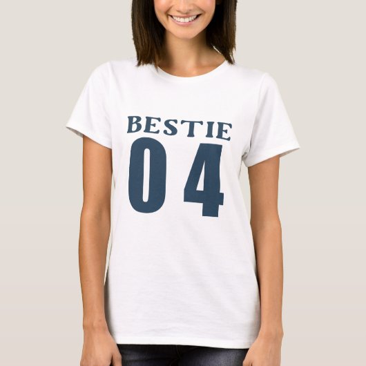 BFF ベストフレンド 01 - 最高の友達 Tシャツ (正面)