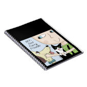 BFF:最高の犬猫と友人たち ノートブック (右側)