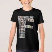 BFF 最高の Friends Forever 15フォトコラージュテンプレート トライブレンドTシャツ (正面)