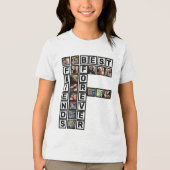 BFF 最高の Friends Forever 15フォトコラージュテンプレート トライブレンドＴシャツ (正面)