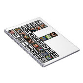 BFF 最高の Friends Forever 15フォトコラージュテンプレート ノートブック (右側)