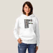 BFF 最高の Friends Forever 15フォトコラージュテンプレート パーカ (正面フル)