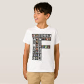 BFF 最高の Friends Forever 15フォトコラージュテンプレート Tシャツ (正面フル)