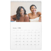 BFF 最高の Friends Forever 27フォトコラージュテンプレート カレンダー (1月 2026)