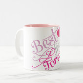 BFF -永久にファッションの親友 ツートーンマグカップ (正面左)