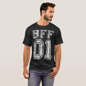BFF 01フレンド最高のマッチング衣装 Tシャツ (正面フル)