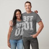 BFF 01 ベストフレンドおそろいコーデ レトロ Tシャツ (ユニセックス)