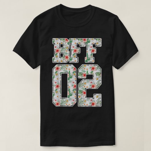 BFF 02 FriendsFriendship最高の Dayシャツ Tシャツ (デザイン正面)