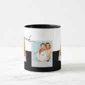 BFF 3フォトコラージュ最高の友達ギフト可愛い マグカップ (中央)