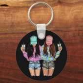 bff bestfriends keychain birthday gift キーホルダー (正面)