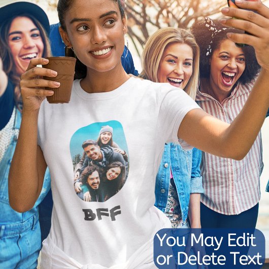 BFF Besties Friends Forever最高の写真クールユニーク Tシャツ