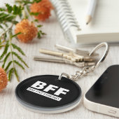BFF - Big Fat Friend キーホルダー (正面右)