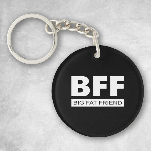 BFF - Big Fat Friend キーホルダー