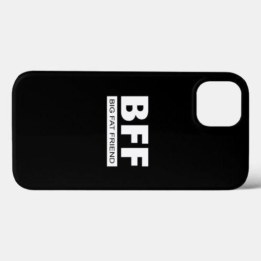 BFF - Big Fat Friend Case-Mate iPhoneケース iPhone 13ケース (裏面 (横))