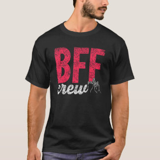 Bff Crew Friendsチーム友情ことわざ最高のFrie Tシャツ