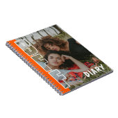 BFF Diary Photo Illusion Orange Notebook ノートブック (右側)