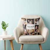 BFF Friends最高のスクリプト写真コラージュ クッション (椅子)