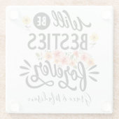 BFF Friends Forever Gift ガラスコースター (裏面)