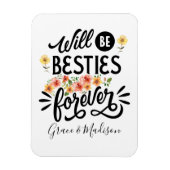 BFF Friends Forever Gift マグネット (縦)