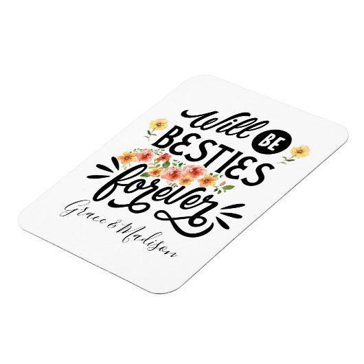 BFF Friends Forever Gift マグネット (左側)