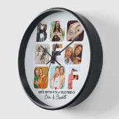 BFF Gift 最高の Friends  Forever Photo Collage Cute 壁時計 (傾斜)